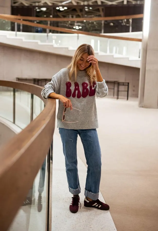 Women039s Clothing Sweaters Easy Clothes Grey Josa Sweater Women039s Clothing Sweaters Easy Clothes Grey Josa Sweater