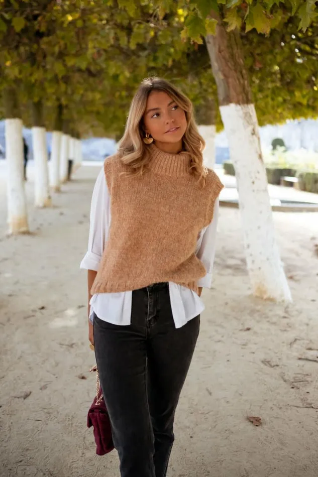 Women039s Clothing Sweaters Easy Clothes Sleeveless Grenoble Sweater
