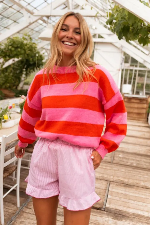 Women039s Clothing Sweaters Easy Clothes Striped Sabrina Sweater