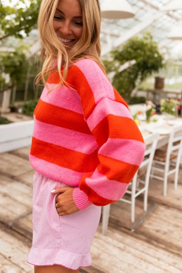Women039s Clothing Sweaters Easy Clothes Striped Sabrina Sweater Women039s Clothing Sweaters Easy Clothes Striped Sabrina Sweater