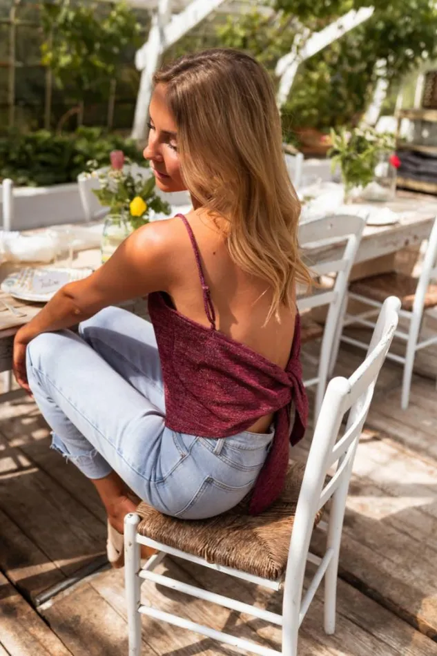 Women039s Clothing Tops Easy Clothes Glittery Purple Syrine Top Women039s Clothing Tops Easy Clothes Glittery Purple Syrine Top