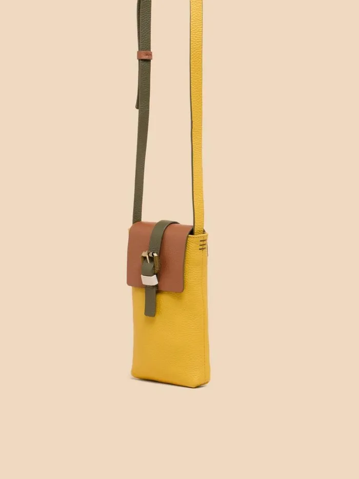 Women BAGS and PURSES White Stuff Clara Buckle Leather Phone Bag Chartreuse Multi Women BAGS and PURSES White Stuff Clara Buckle Leather Phone Bag Chartreuse Multi