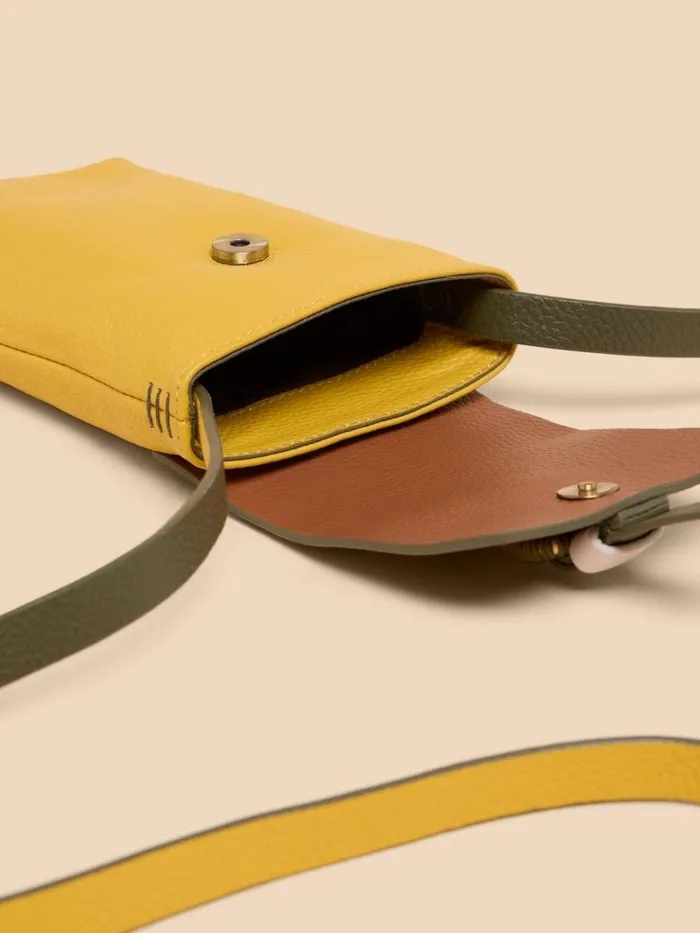 Women BAGS and PURSES White Stuff Clara Buckle Leather Phone Bag Chartreuse Multi Women BAGS and PURSES White Stuff Clara Buckle Leather Phone Bag Chartreuse Multi