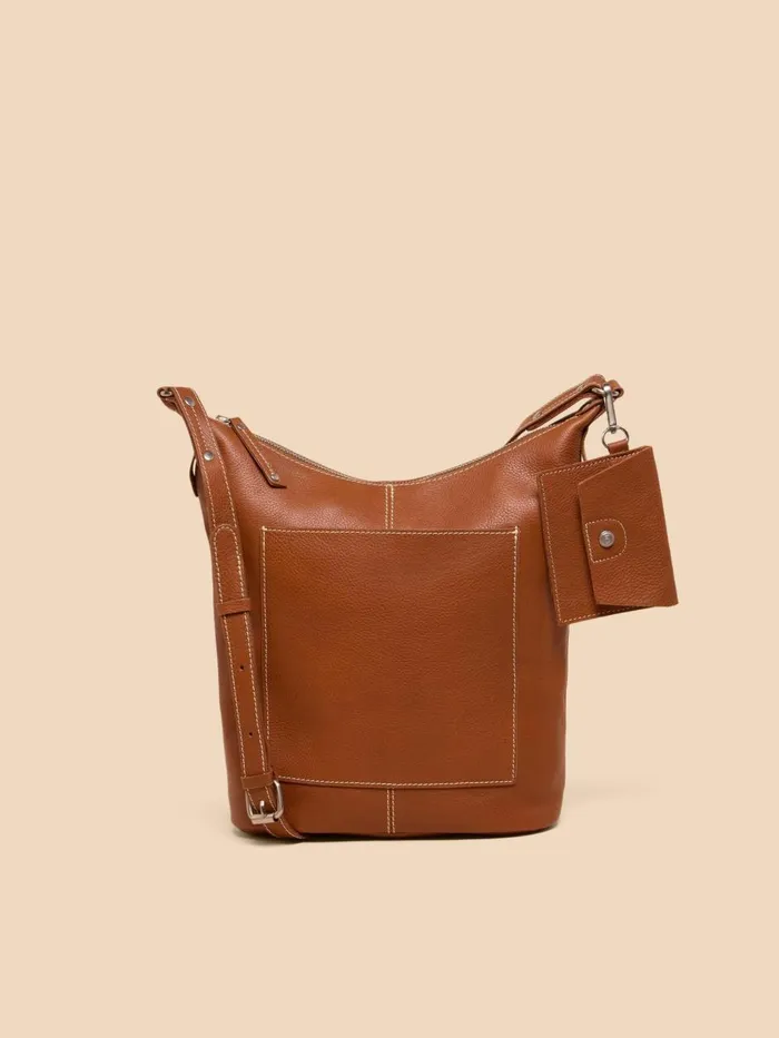 Women BAGS and PURSES White Stuff Fern Crossbody Leather Mid Tan Women BAGS and PURSES White Stuff Fern Crossbody Leather Mid Tan