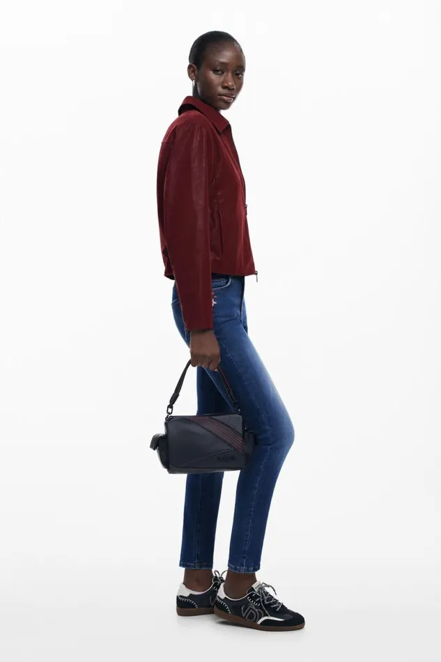 Women Bags Desigual M Bag With Topstitching