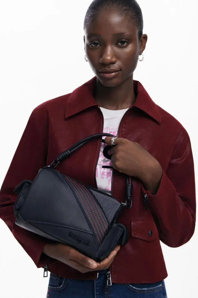 Women Bags Desigual M Bag With Topstitching