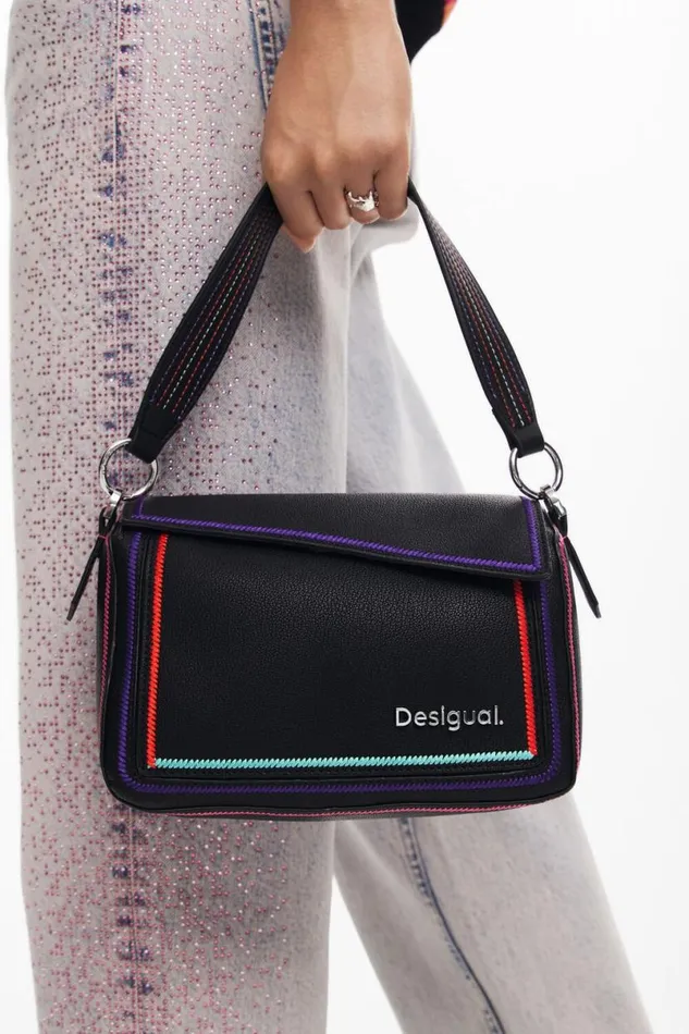 Women Bags Desigual Multilineal Handbag With Zipper
