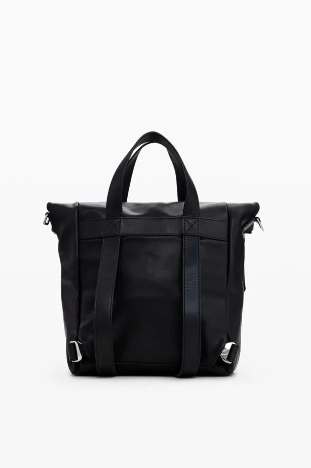 Women Bags Desigual Voyager M Leather Backpack
