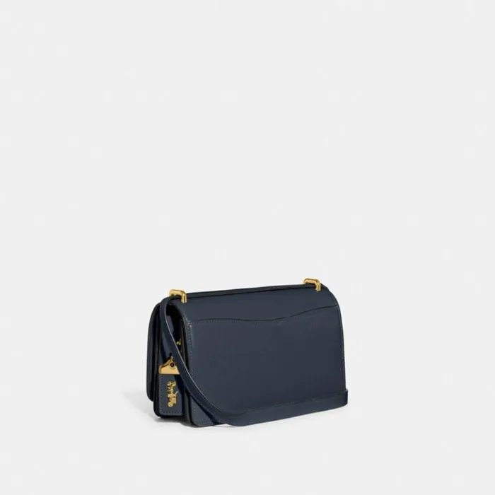 Women Bandit Shoulder Bag Brassdenim Coach Shoulder Bags and Hobos