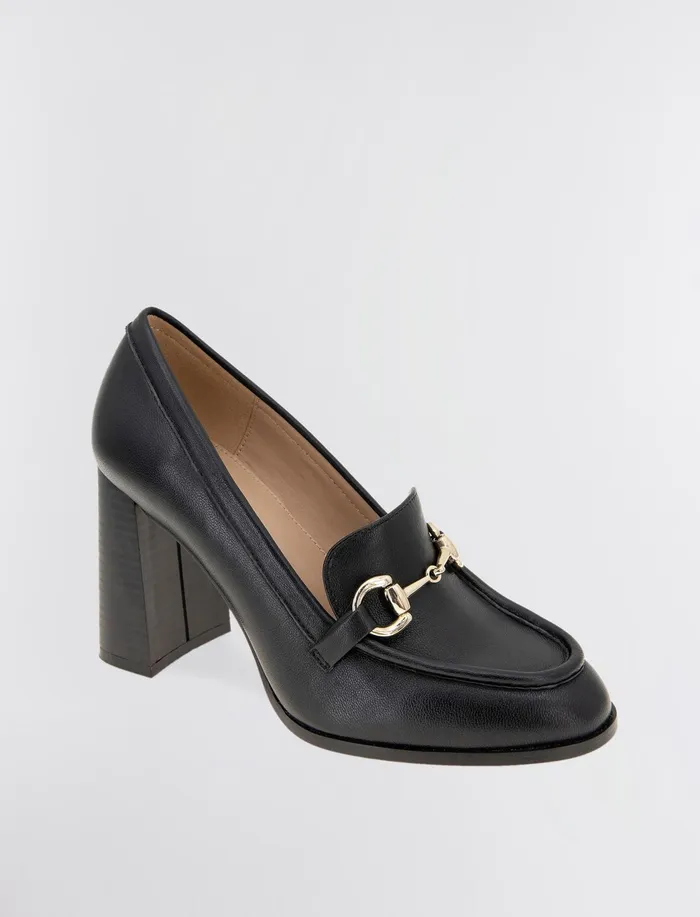 Women BCBGeneration BCBG Black Yixy Loafer Heel Black
