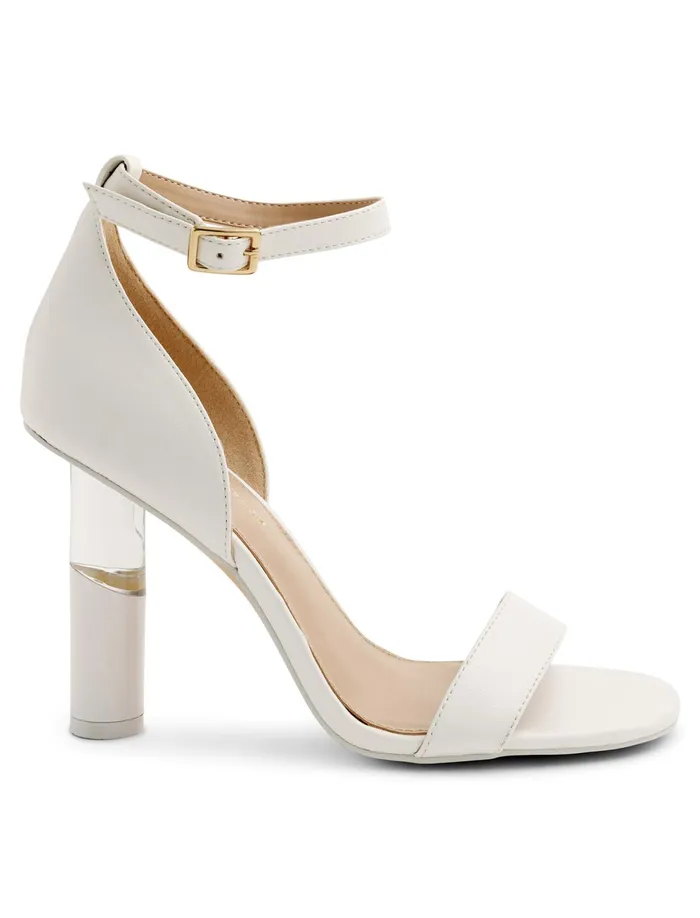 Women BCBGeneration BCBG Lexana Leather Sandal White Women BCBGeneration BCBG Lexana Leather Sandal White