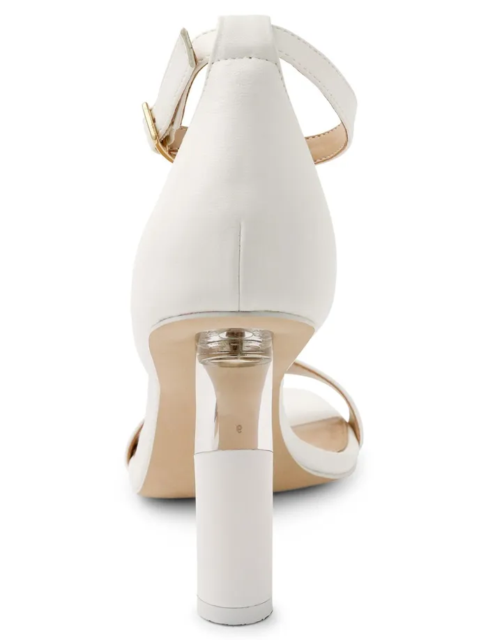 Women BCBGeneration BCBG Lexana Leather Sandal White Women BCBGeneration BCBG Lexana Leather Sandal White