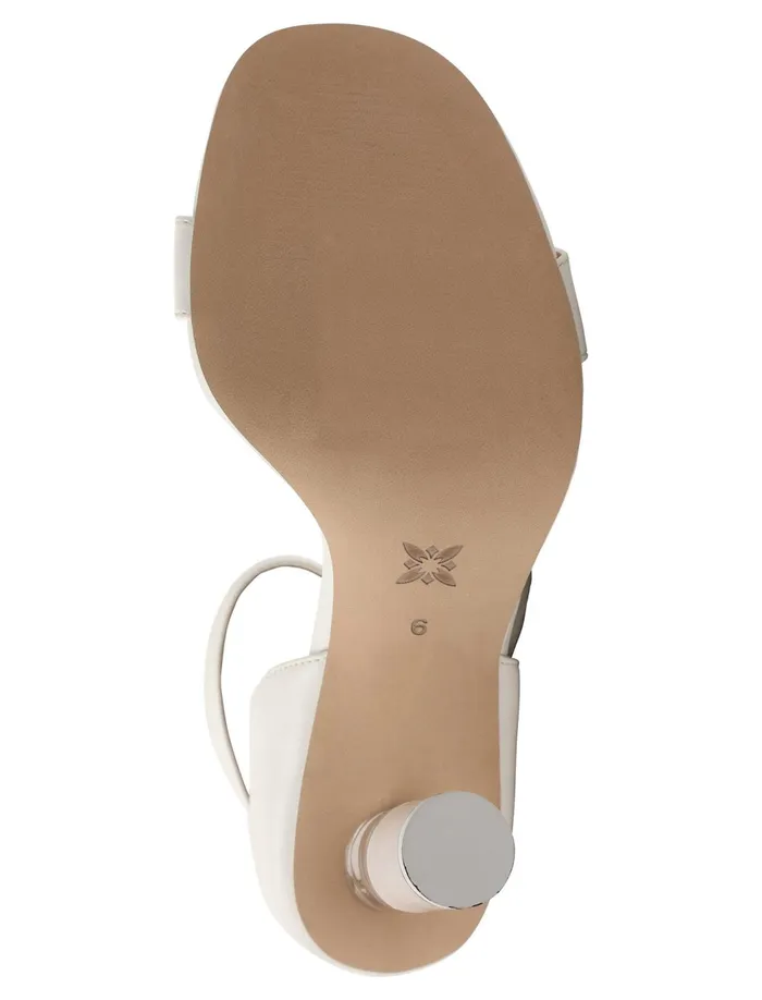Women BCBGeneration BCBG Lexana Leather Sandal White Women BCBGeneration BCBG Lexana Leather Sandal White