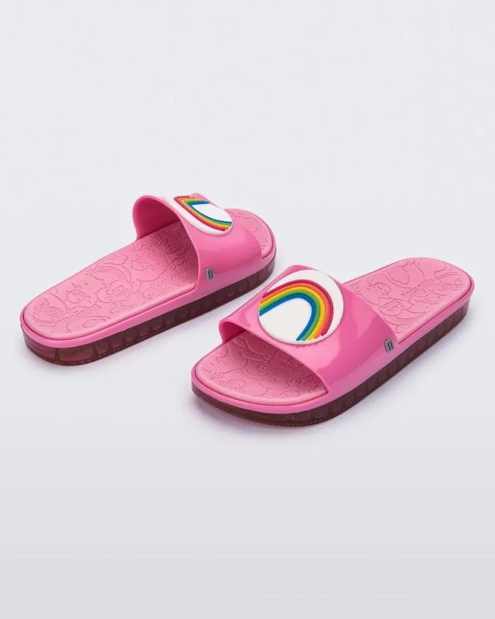 Women Beach Pink Melissa Slides