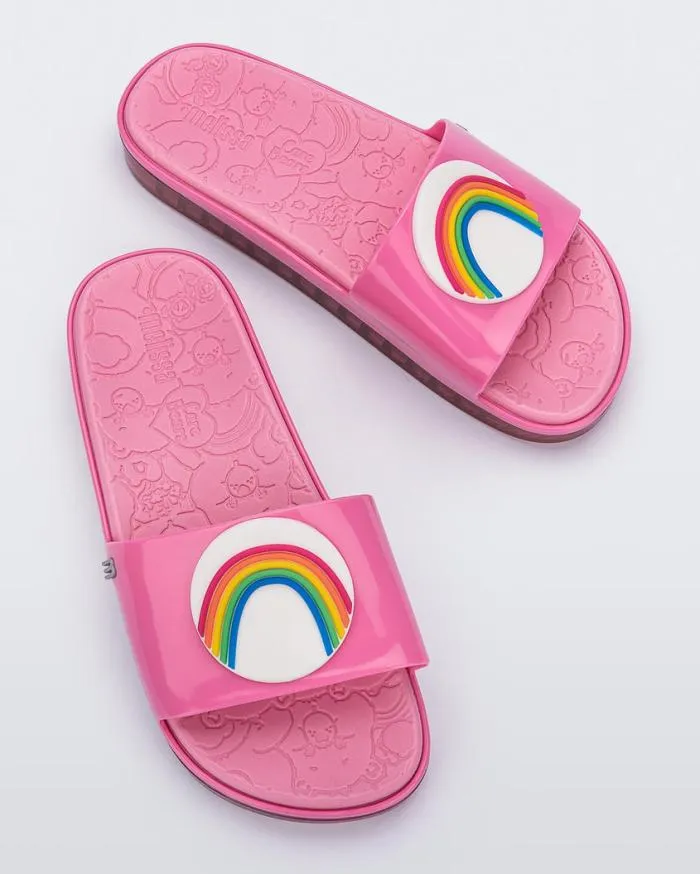 Women Beach Pink Melissa Slides
