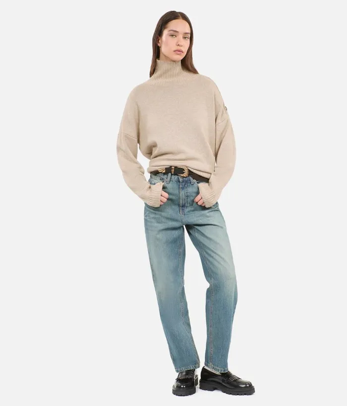 Women Belts THE KOOPLES Thin Black Leather Double Buckle Belt Women Belts THE KOOPLES Thin Black Leather Double Buckle Belt