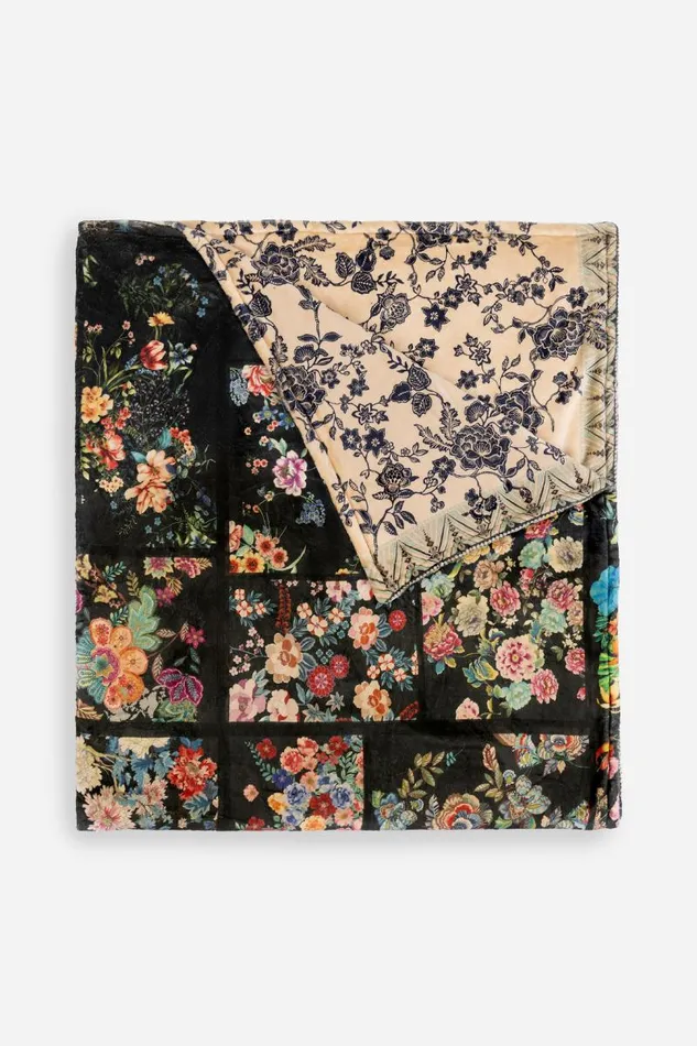 Women Blankets Johnny Was Laurel Canyon Cozy Blanket Akki Scarf Print