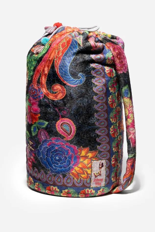 Women Blankets Johnny Was Laurel Canyon Cozy Blanket Emberwing Scarf Print