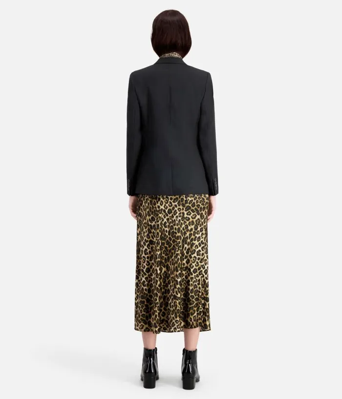 Women Blazers and Suits THE KOOPLES Black Wool Suit Jacket Cinched Cut Women Blazers and Suits THE KOOPLES Black Wool Suit Jacket Cinched Cut