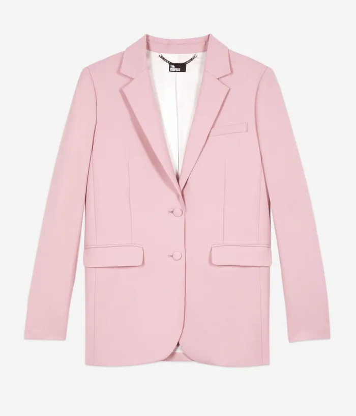 Women Blazers and Suits THE KOOPLES Pink Woolblend Suit Jacket Women Blazers and Suits THE KOOPLES Pink Woolblend Suit Jacket