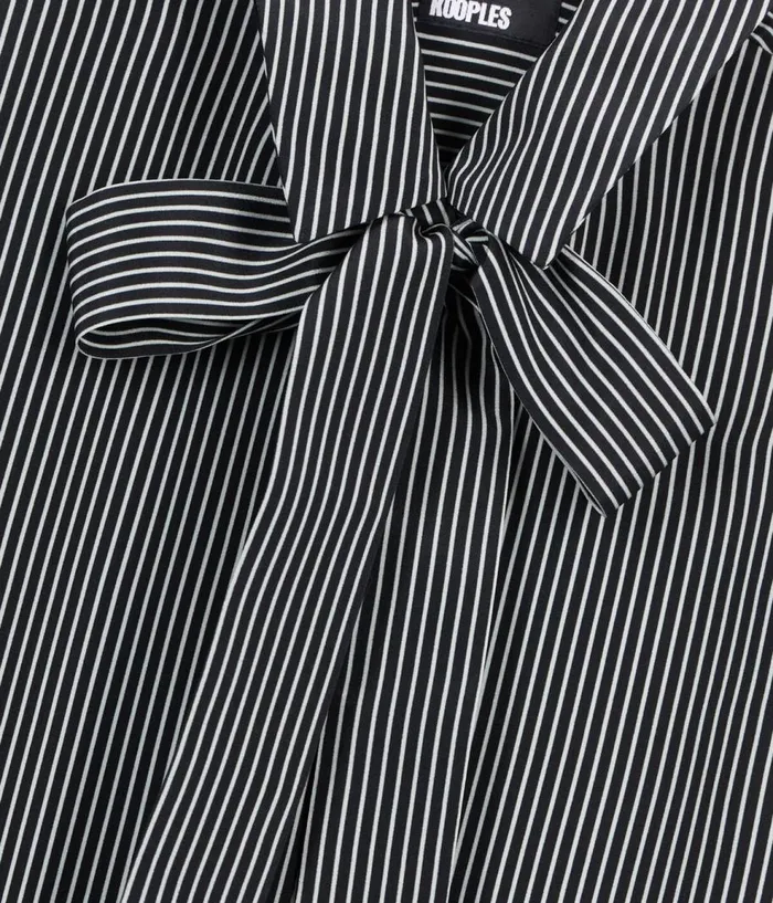 Women Blouses and Shirts THE KOOPLES Striped Silk Shirt Women Blouses and Shirts THE KOOPLES Striped Silk Shirt