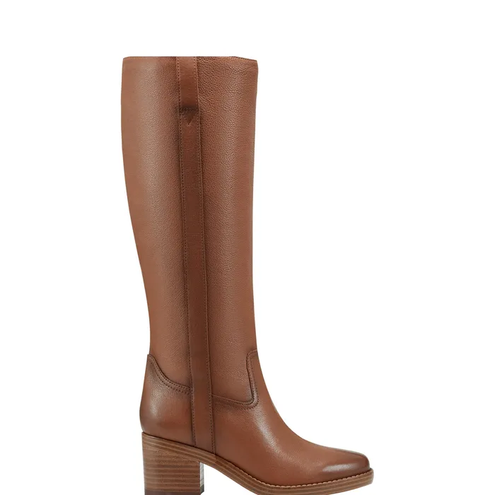 Women Boots Marc Fisher Hydria Block Heel Boot Natural