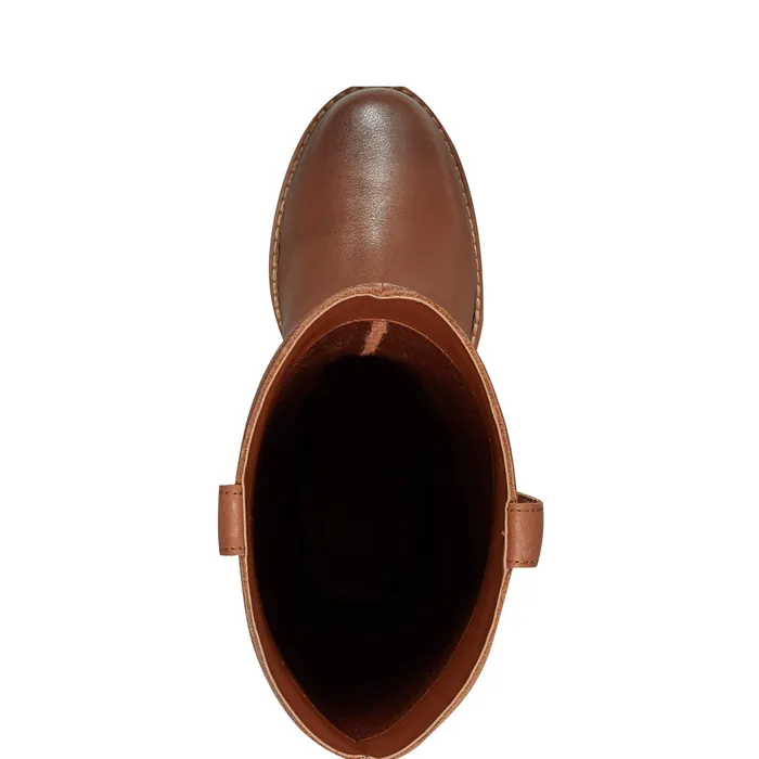 Women Boots Marc Fisher Hydria Block Heel Boot Natural