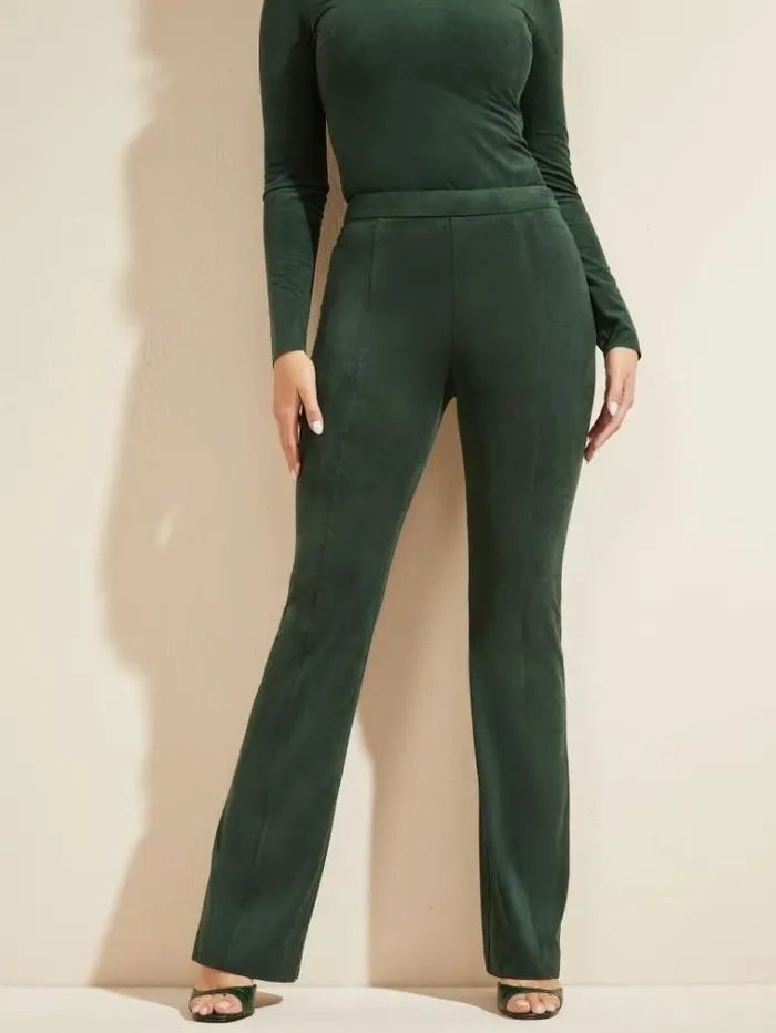 Women Bottoms Marciano Leonie Pant Chenille Green