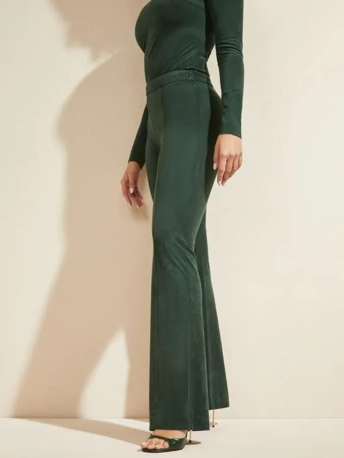 Women Bottoms Marciano Leonie Pant Chenille Green Women Bottoms Marciano Leonie Pant Chenille Green