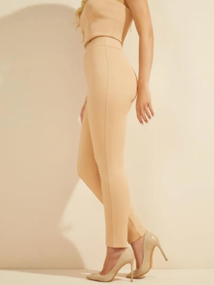 Women Bottoms Marciano The Contour Legging Nude Sand Women Bottoms Marciano The Contour Legging Nude Sand