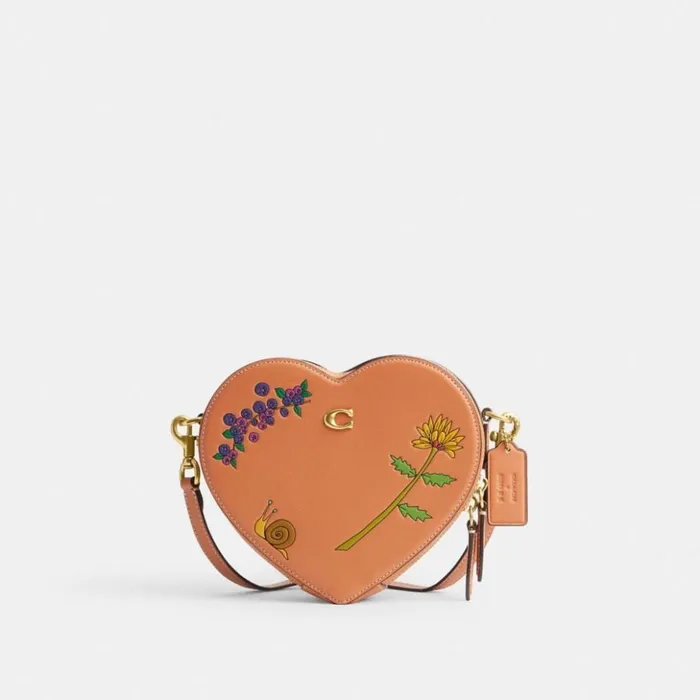 Women Coach X Observed By Us Heart Crossbody Brassfaded Orange Multi Coach Crossbody Bags Women Coach X Observed By Us Heart Crossbody Brassfaded Orange Multi Coach Crossbody Bags