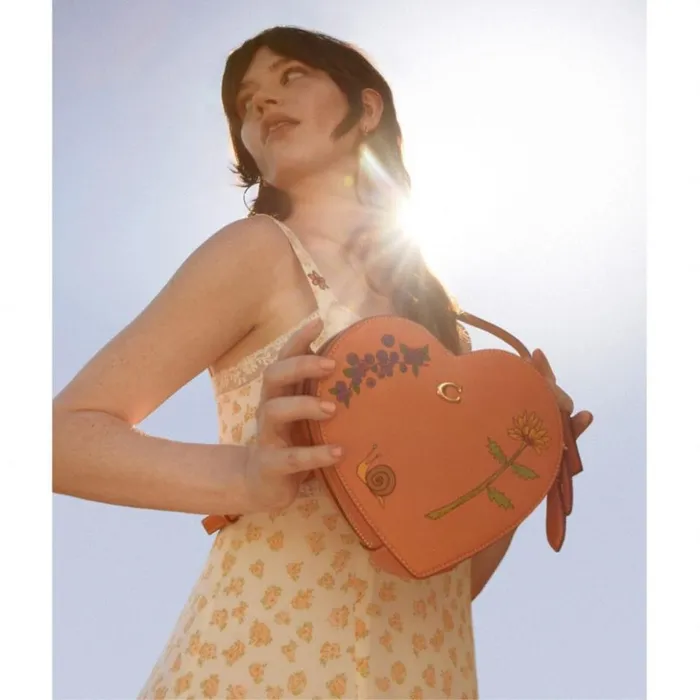 Women Coach X Observed By Us Heart Crossbody Brassfaded Orange Multi Coach Crossbody Bags Women Coach X Observed By Us Heart Crossbody Brassfaded Orange Multi Coach Crossbody Bags