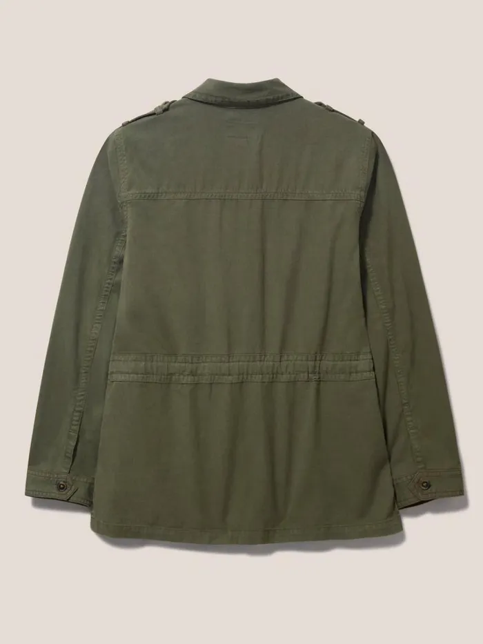 Women COATS and JACKETS White Stuff Sadie Jacket Khaki Green Women COATS and JACKETS White Stuff Sadie Jacket Khaki Green
