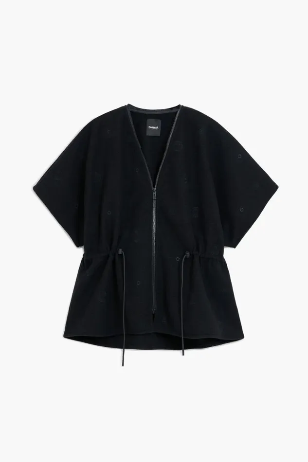 Women Coats And Jackets Desigual Adjustable Poncho