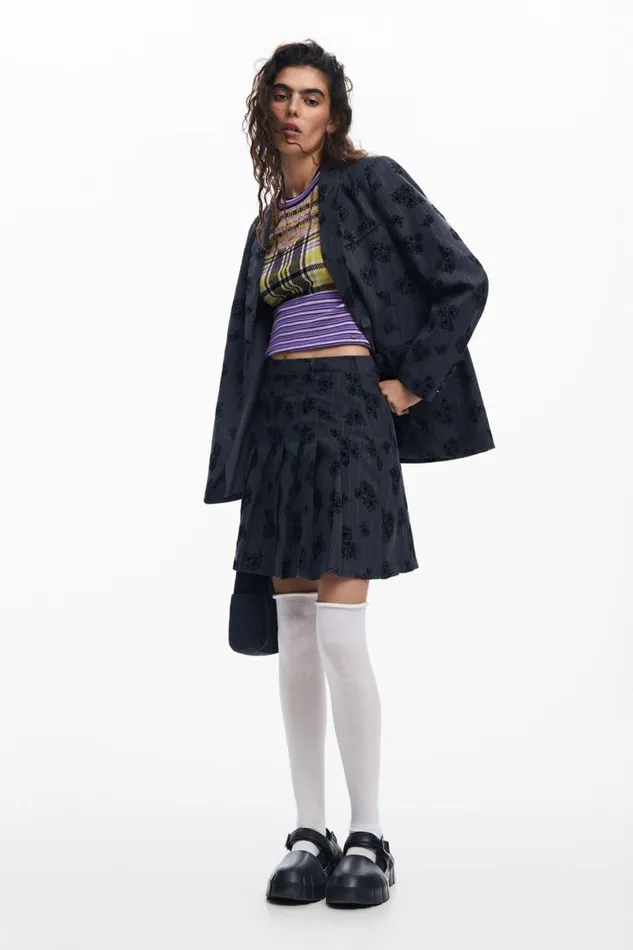 Women Coats And Jackets Desigual Floral Blazer