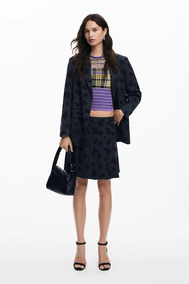 Women Coats And Jackets Desigual Floral Blazer