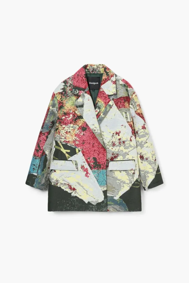 Women Coats And Jackets Desigual Long Coat Arty M Christian Lacroix