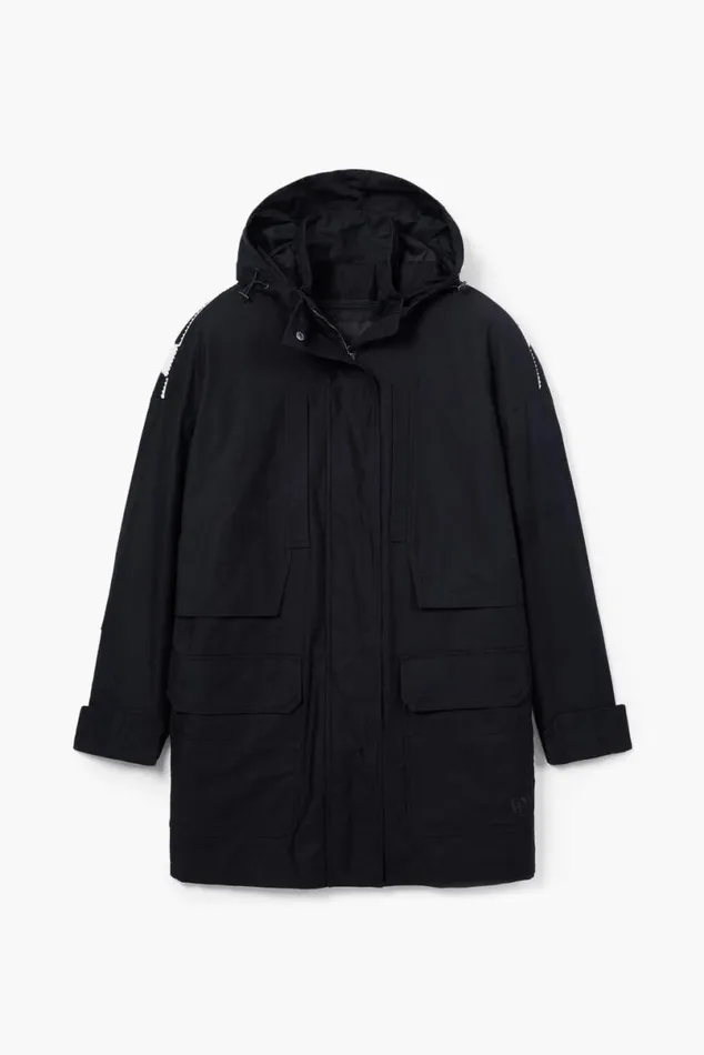 Women Coats And Jackets Desigual Multipocket Lined Parka