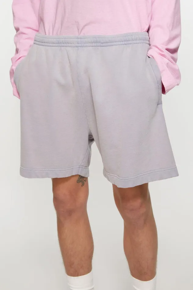 Women Cotton Shorts Dusty Purple Acne Studios Shorts