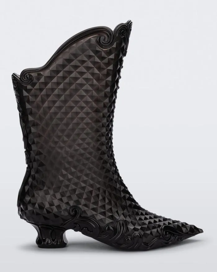 Women Court Boot Black Melissa Boots