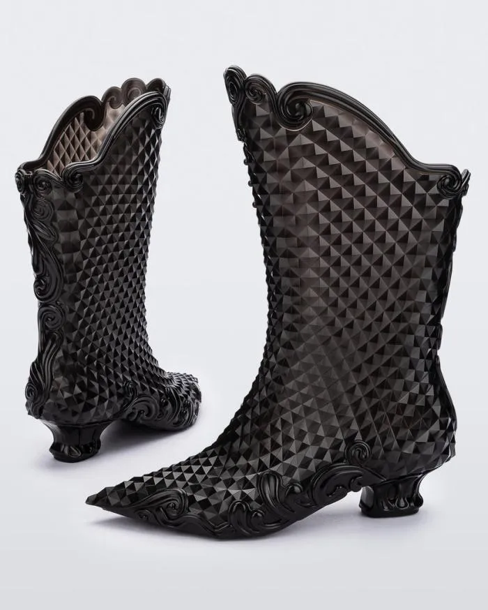 Women Court Boot Black Melissa Boots