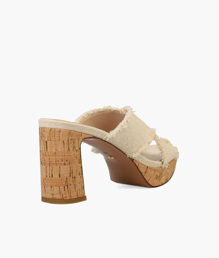 Women Danika Platform 8211 Natural Pelle Moda High Heels Women Danika Platform 8211 Natural Pelle Moda High Heels