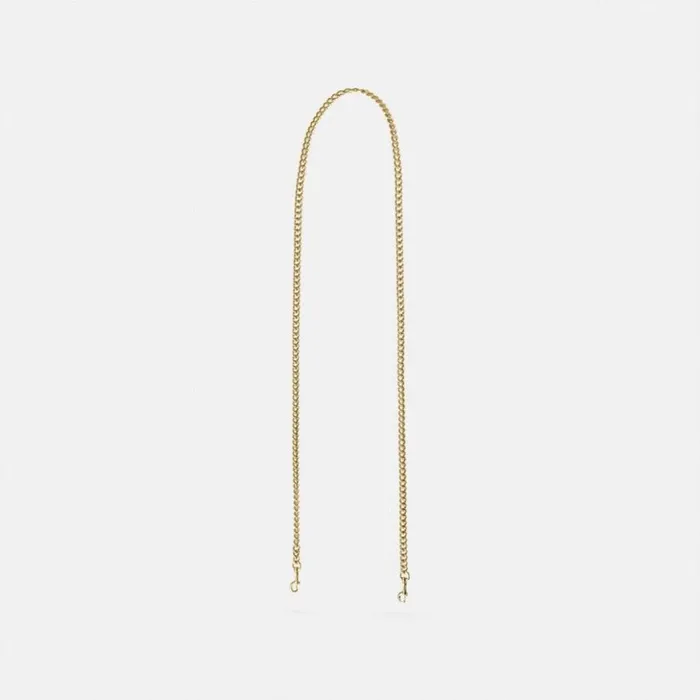 Women Dinky Chain Strap Old Brass Coach Bag Straps and Keychains