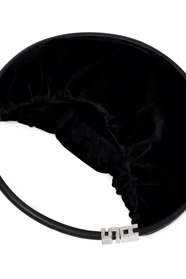 Women Domino Medium Velvet Bag Black Black Sonia Rykiel Le Domino