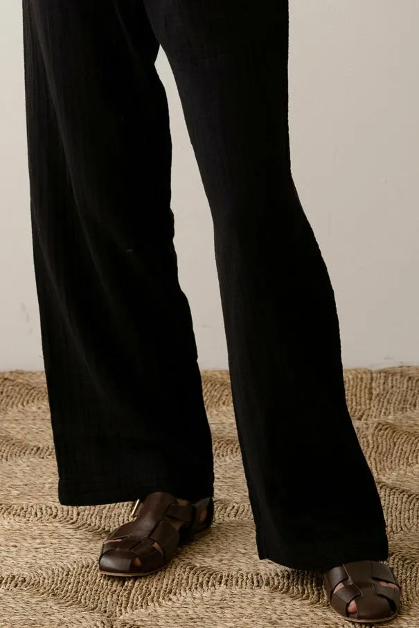 Women DONNI Bottoms The Bubble Crop Simple Pant