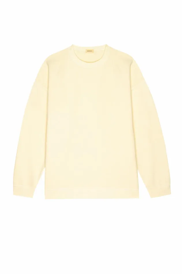 Women DONNI Tops The EcoFleece Crewneck