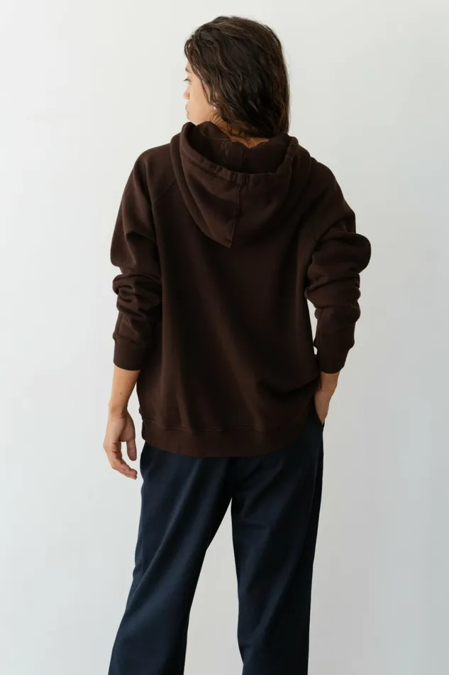 Women DONNI Tops The EcoFleece Hoodie