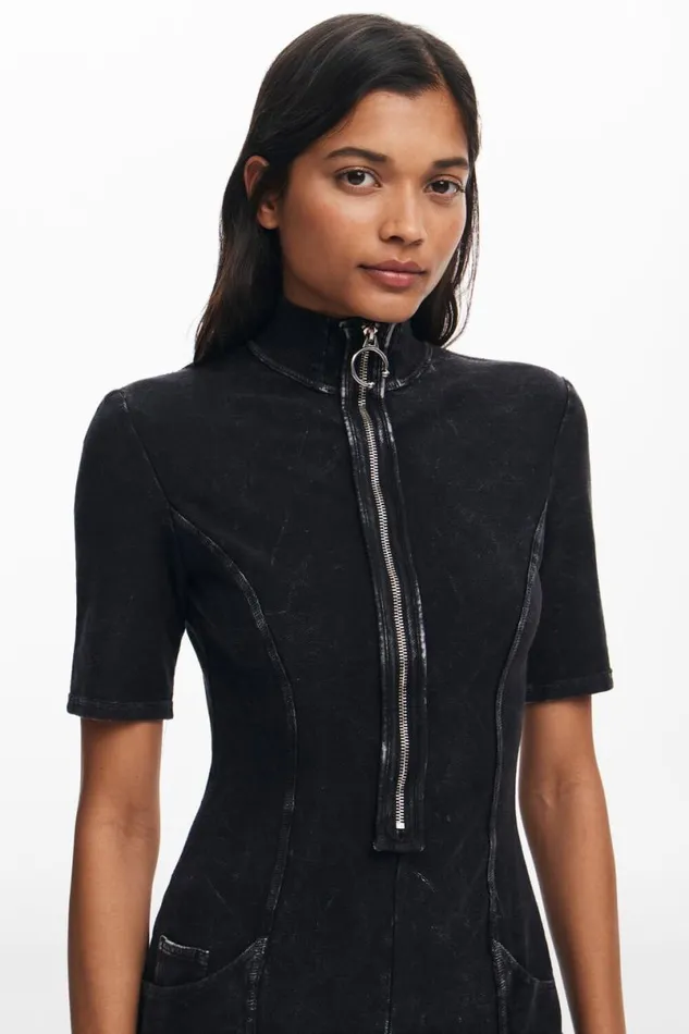 Women Dresses And Jumpsuits Desigual Denim Midi Dress