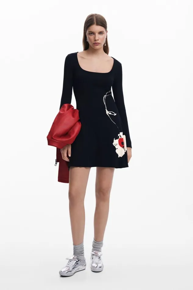 Women Dresses And Jumpsuits Desigual Floral Short Dress