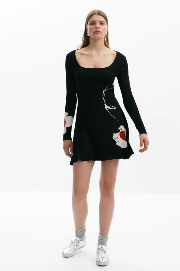 Women Dresses And Jumpsuits Desigual Floral Short Dress